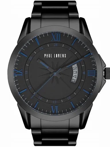 PÁNSKE HODINKY PAUL LORENS - PL3844B3-1A6 (zg371c) + KRABIČKA