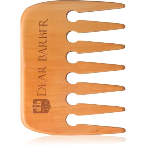 Dear Barber Texture hrebeň na vlasy na bradu 1 ks