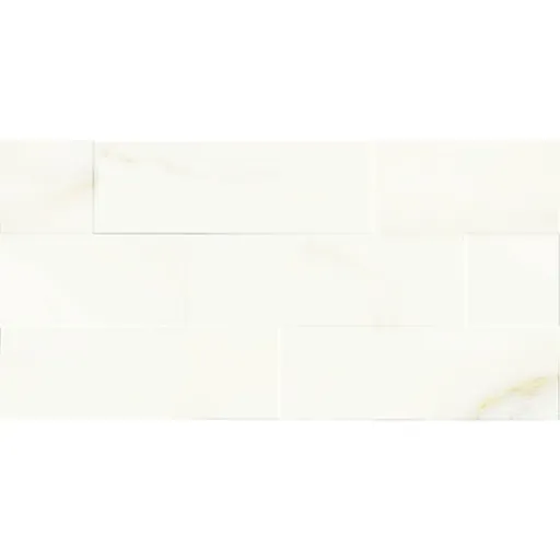 Obklad Rako Cava biela 30x60 cm reliéfna WARVK830.1