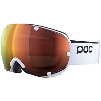 POC Lobes Clarity Hydrogen White/Spektris Orange One Size (7325549984073)