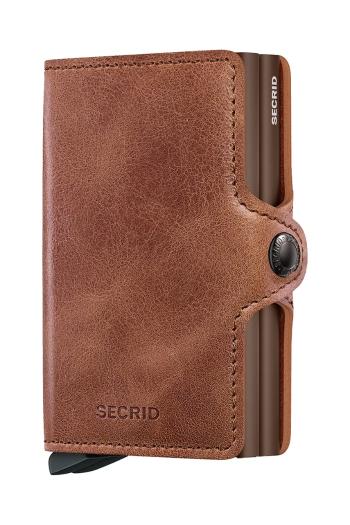 Kožená peňaženka Secrid hnedá farba, TV-Cognac-Brown