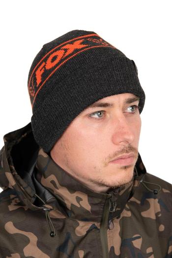 Fox Zimní čepice Collection Beanie Hat Black & Orange,Fox Zimní čepice Collection Beanie Hat Black & Orange