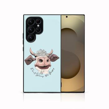 MY ART Ochranný kryt pre Samsung Galaxy S25 Ultra 5G HAPPY COW (181)