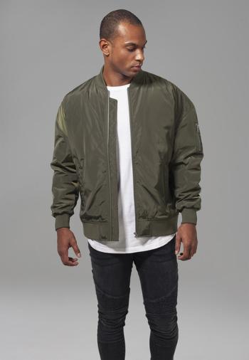 Urban Classics Oversized Bomber Jacket dark olive - S