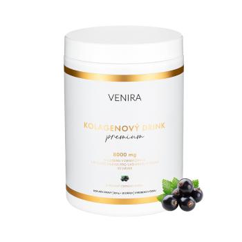 VENIRA Premium kolagénový drink čierne ríbezle 324 g