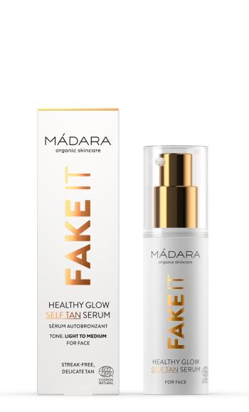 MÁDARA Rozjasňujúce samoopaľovacie sérum na tvár Fake It (Healthy Glow Self Tan Serum) 30 ml