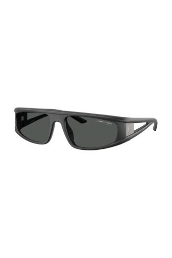 Slnečné okuliare Armani Exchange šedá farba, 0AX4159SU