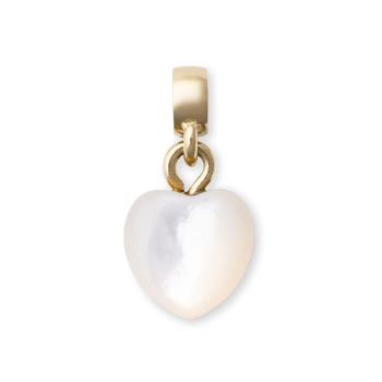 Daniel Wellington Romantický pozlátený prívesok s perleťou Mother of Pearl DW00401479