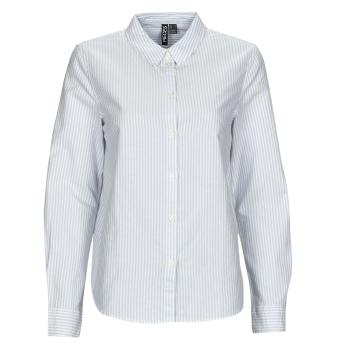 Pieces  PCIRENA LS OXFORD SHIRT  Košele a blúzky Viacfarebná