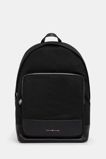 Ruksak Tommy Hilfiger pánsky, čierna farba, veľký, jednofarebný, AM0AM13189