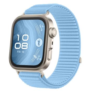 NYLON Vymeniteľný remienok pre Huawei Watch Fit 4 / Fit 4 Pro svetlomodrý