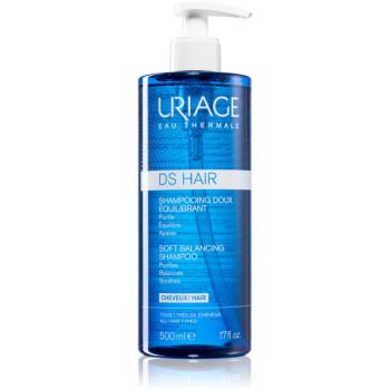 Uriage DS HAIR Soft Balancing Shampoo čistiaci šampón pre citlivú pokožku hlavy 500 ml