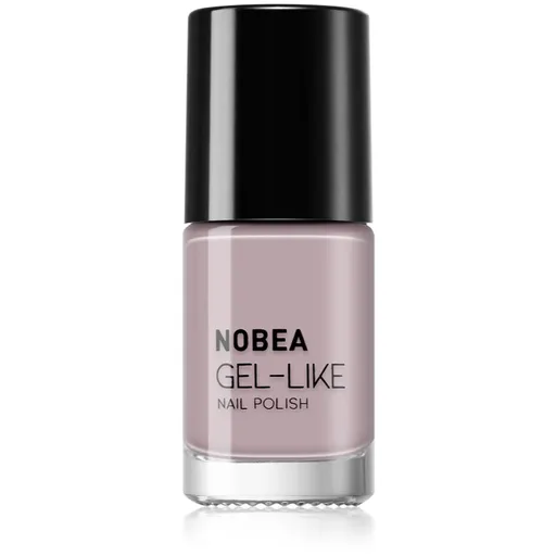 NOBEA Day-to-Day Gel-like Nail Polish lak na nechty s gélovým efektom odtieň Beige nutmeg #N52 6 ml