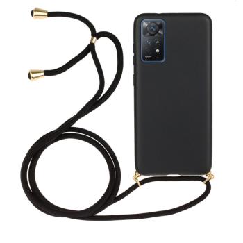 ROPE Kryt so šnúrkou Xiaomi Redmi Note 11 Pro / 11 Pro 5G čierny