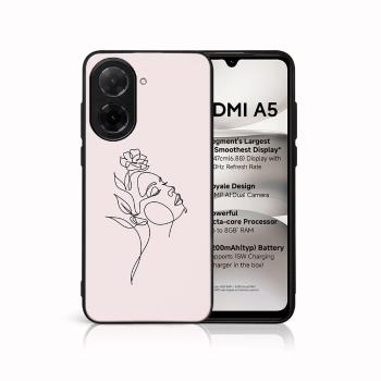 MY ART Ochranný kryt pre Xiaomi Redmi A5 ROSE GIRL (198)