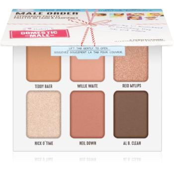 theBalm Male Order® Domestic Male paletka očných tieňov 13,2 g