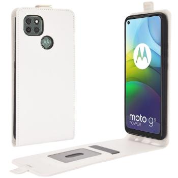 Vyklápacie puzdro Motorola Moto G9 Power biele