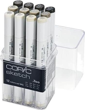 Copic Sketch Fixky Warm Grey 12 ks