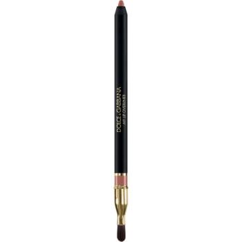 Dolce&Gabbana My Lip Overliner ceruzka na pery so štetčekom odtieň 01 My Honey Nude - Light Peachy Nude 1.2 g