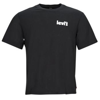 Levis  SS RELAXED FIT TEE  Tričká s krátkym rukávom Čierna