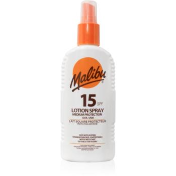 Malibu Lotion Spray Medium Protection ochranný sprej SPF 15 200 ml