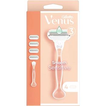 GILLETTE Venus Smooth Sensitive + hlavice 4 ks (7702018612116)