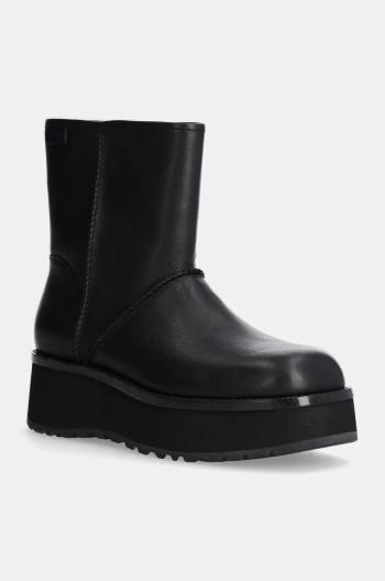Členkové topánky UGG Cityfunc Mid dámske, čierna farba, na platforme, 1162990-BLK