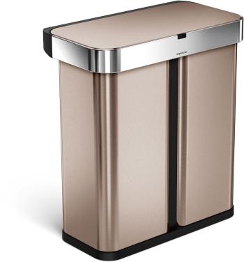 Szemetes Simplehuman ST2037, 58 l, Rose Gold