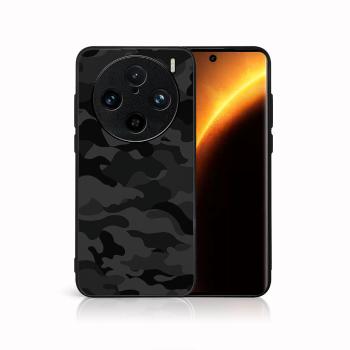 MY ART Ochranný kryt pre Vivo X100 Pro 5G BLACK CAMO (234)