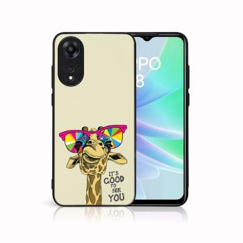 MY ART Ochranný kryt pre Oppo A78 GIRAFFE (180)