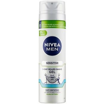 Nivea 3-Day Beard Shave Gel Sensitive 200 ml (9005800308432)