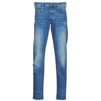 G-Star Raw  3301 REGULAR TAPERED  Zúžené rifle Modrá