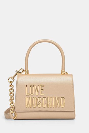 Kabelka Love Moschino zlatá farba, JC4024PP1