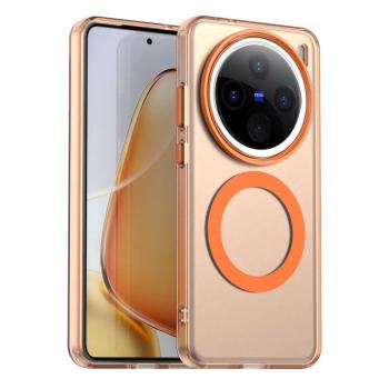 CANDY MAGSAFE Ochranný obal pre Vivo X200 Pro 5G oranžový