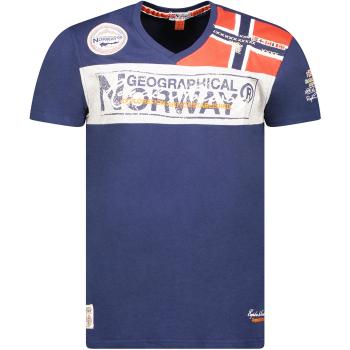 Geographical Norway  SX1130HGN-Navy  Tričká s krátkym rukávom Námornícka modrá