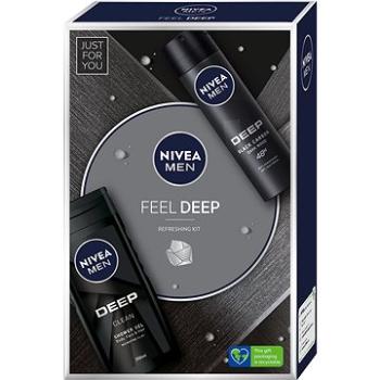 NIVEA MEN darčekové balenie s vôňou tmavého dreva (9005800361772)