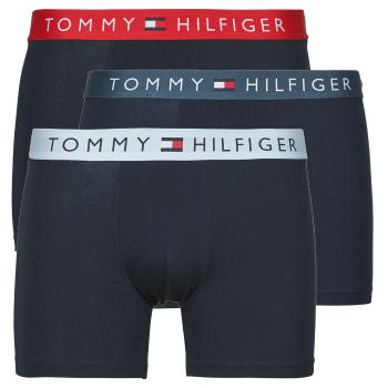 Tommy Hilfiger  3P BOXER BRIEF WB X3  Boxerky Modrá