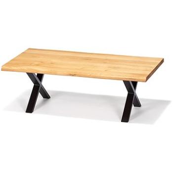 Konferenčný stolík MONTANA 130 × 70 cm, výška 45 cm,  podnožie X (3654)