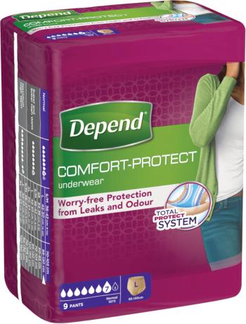 DEPEND Naťahovacie nohavičky ® Normal L pre ženy 9ks