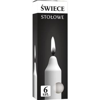 BISPOL stolné sviečky 6 ks (5906927041384)