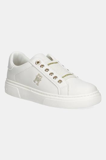 Detské tenisky Tommy Hilfiger biela farba, T3A9-33744