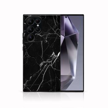 MY ART Ochranný kryt pre Samsung Galaxy S24 Ultra 5G BLACK MARBLE (142)