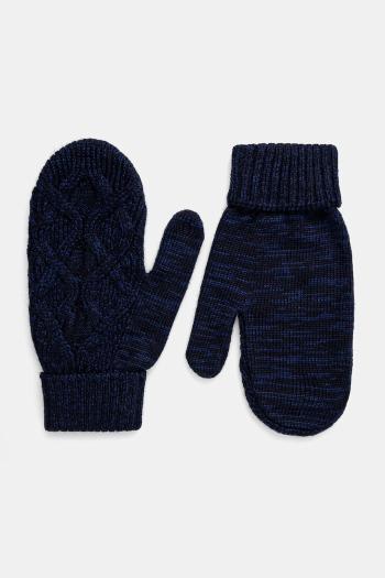 Rukavice Icebreaker Merino Cable Knit tmavomodrá farba, IB0A573H0781