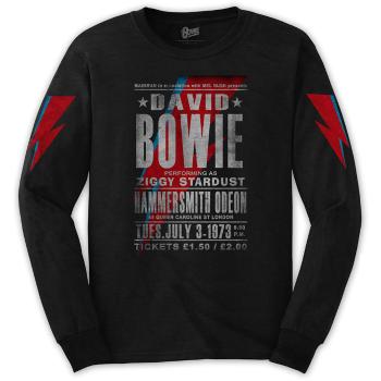 David Bowie tričko Hammersmith Odeon Čierna XXL