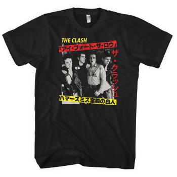 The Clash tričko Kanji Čierna XXL