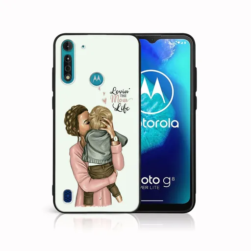 MY ART Ochranný kryt pre Motorola Moto G8 Power Lite MOM LIFE (118)