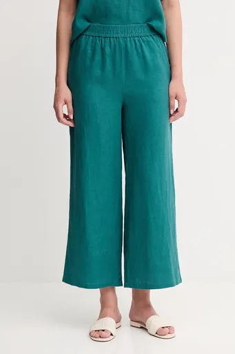 Ľanové nohavice United Colors of Benetton