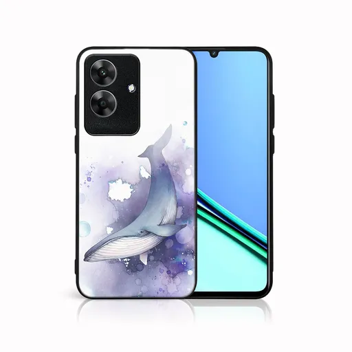 MY ART Ochranný kryt pre Realme Note 60 WHALE (242)