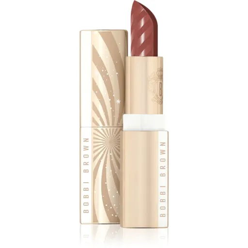 Bobbi Brown Holiday Luxe Lipstick vysoko pigmentovaný krémový rúž odtieň Cool Pink 3.5 g