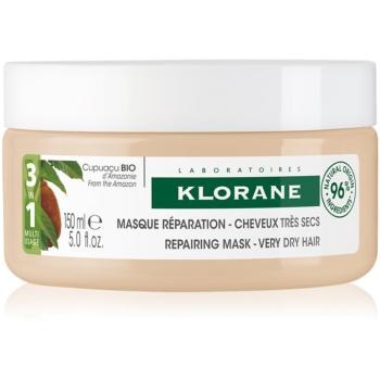 Klorane Cupuaçu Bio Bio regeneračná maska na vlasy pre veľmi suché vlasy 150 ml